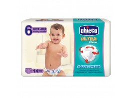 Imagen del producto Chicco Pañal ultra fit extra largo 16-30kg 14uds