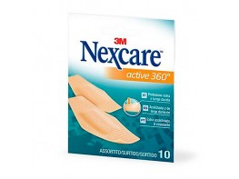 Imagen del producto Nexcare active tiras surtidas 10 uds