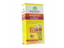 Imagen del producto Aquilea Magnesio y potasio efervescente 14 cápsulas duplo