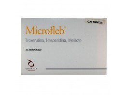 Imagen del producto Microfleb 30 comprimidos