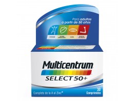 Imagen del producto Multicentrum select 50+ 30 comprimidos
