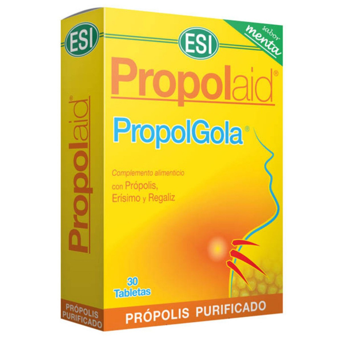 Propolaid Propolgola tabletas masticables de menta 30 tabletas