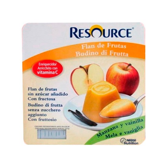 Resource postre de frutas 4x100 g