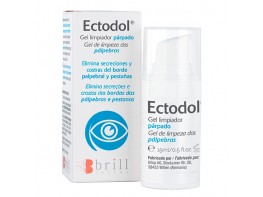 Ectodol gel limpiador parpados 15ml