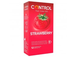 Control Strawberry preservativos 12u