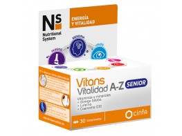 N+S vitans vitalidad a-z senior 30 comp