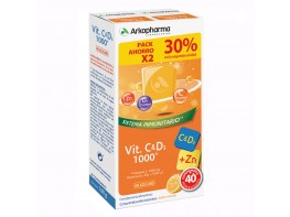 Arkopharma vitamina C y D3 1000 2x20 comprimidos