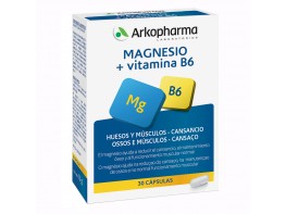 Arkopharma Arkovital magnesio complemento alimenticio 30 cápsulas